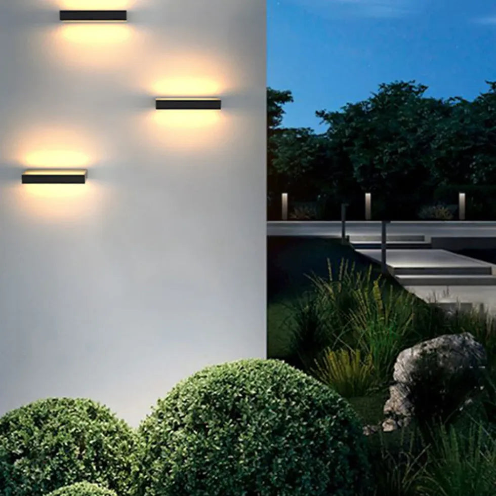 anthracite outdoor wall lights led