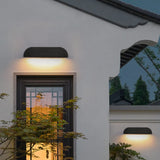 Semi Elliptical Stone Outdoor Wall Lights