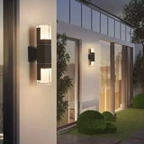 Modern Vertical Outdoor Up and Down Wall Lights