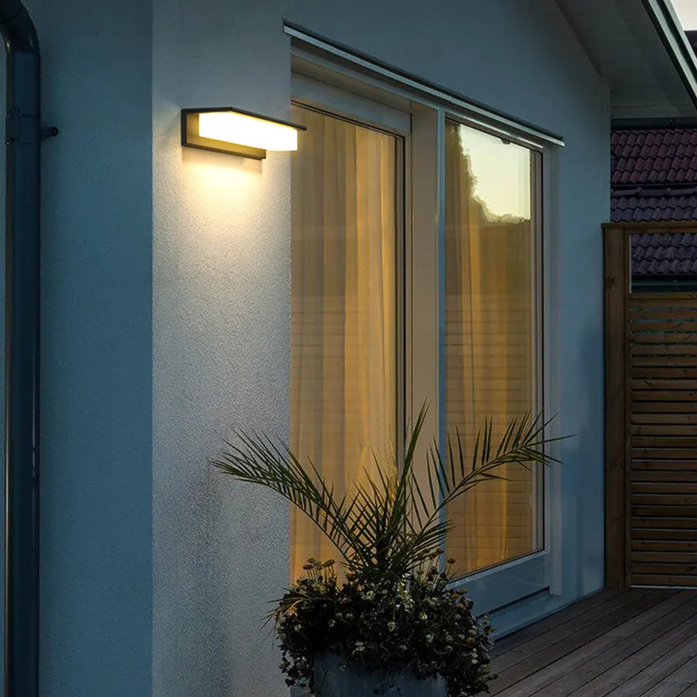 Rectangula Led Modern Outdoor Wall Lights