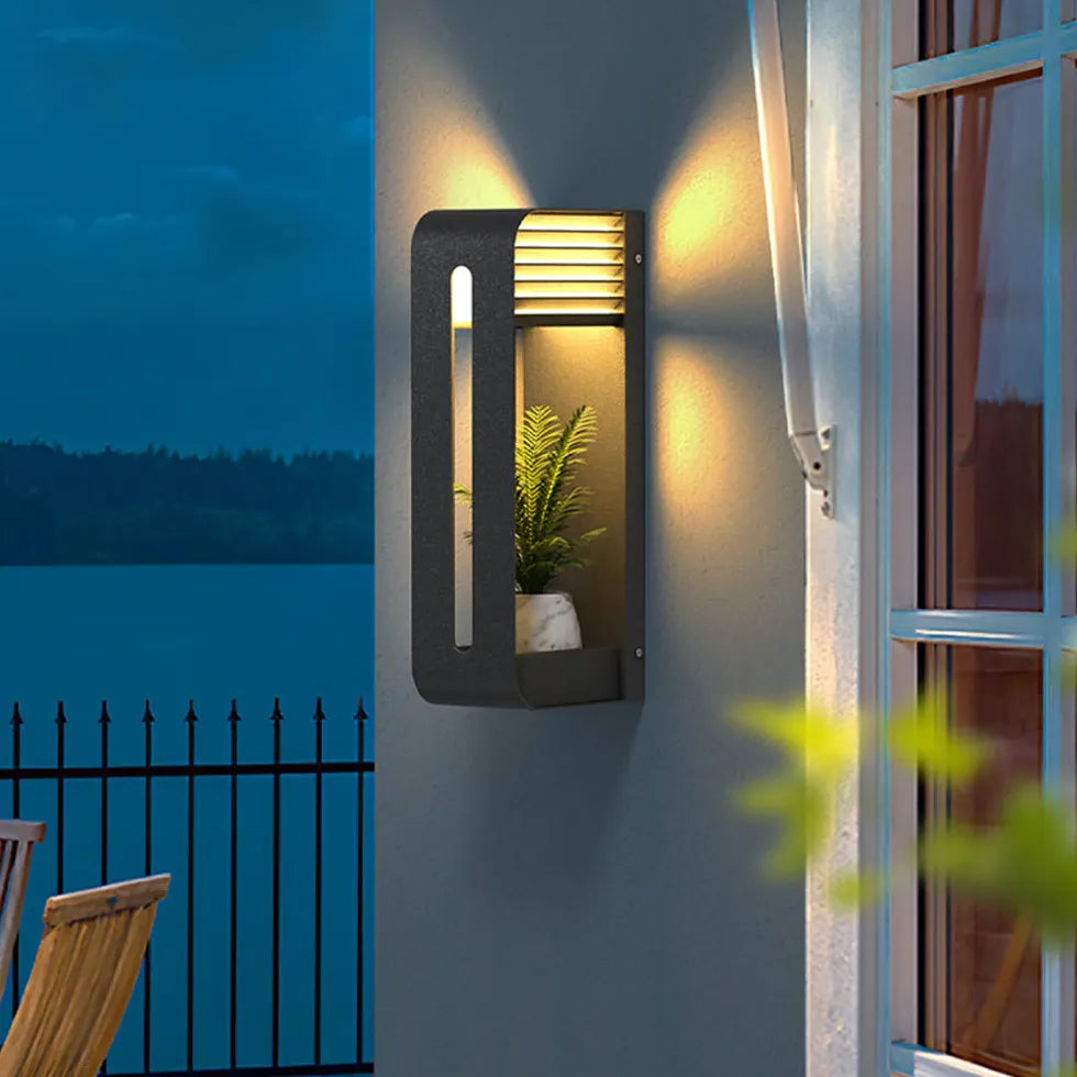 Multi Functional With Plant Outdoor Wall Lights