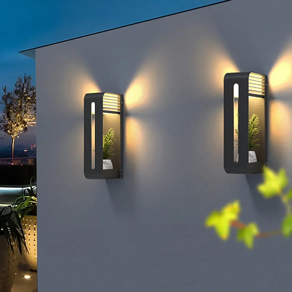 Multi Functional With Plant Outdoor Wall Lights