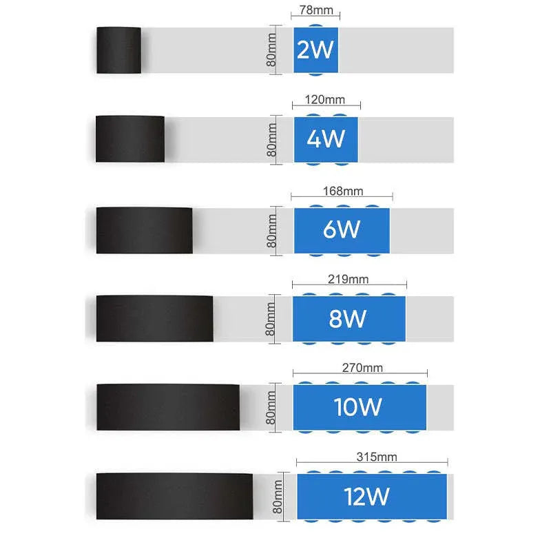 Led Modern Up and Down Lights