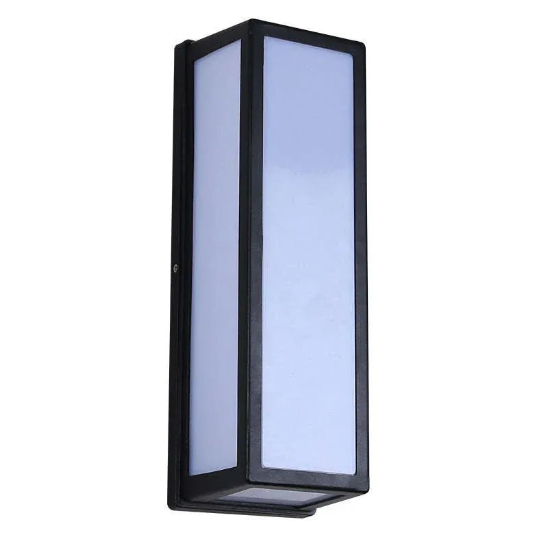 Large External Wall Lights Black