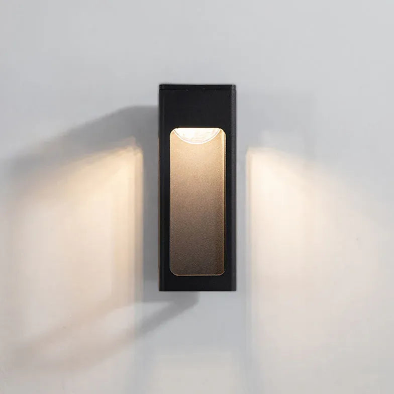 anthracite grey outdoor wall lights with sensor