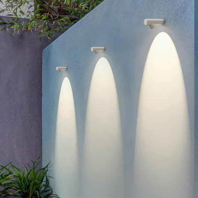 Cylindrical Modern Outdoor Spotlight