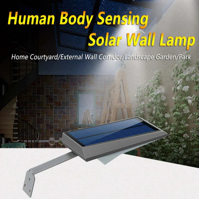 Sensing Solar LED Outdoor Wall Light