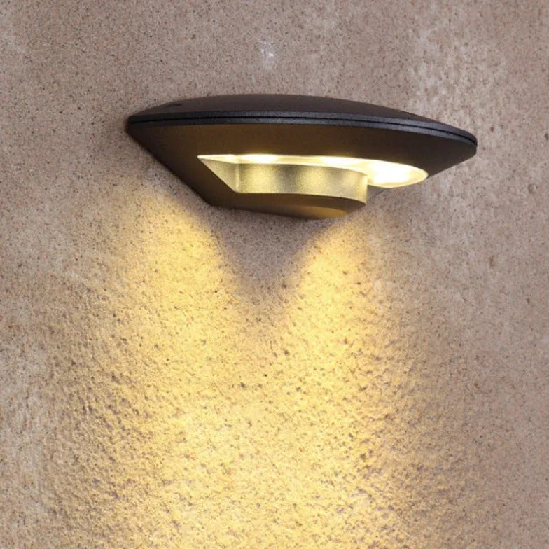 Flying Saucer LED Outdoor Wall Light