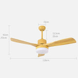 Nordic Minimalist Ceiling Lighting with Fan for Living Room