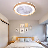 Mute Modern Wooden Ceiling Fan with Light