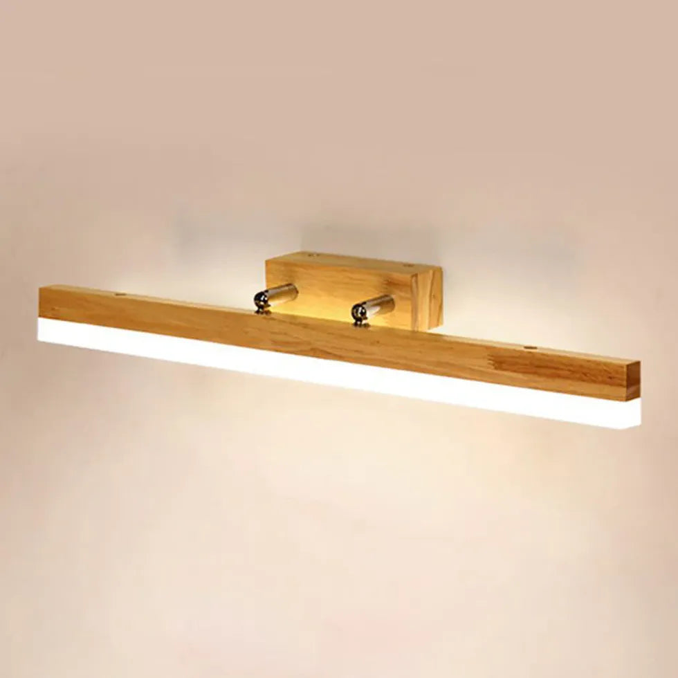 Classic Wooden Led Mirror Lights