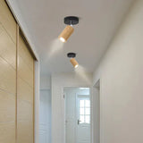 Transferable Wooden Flush Ceiling Lights