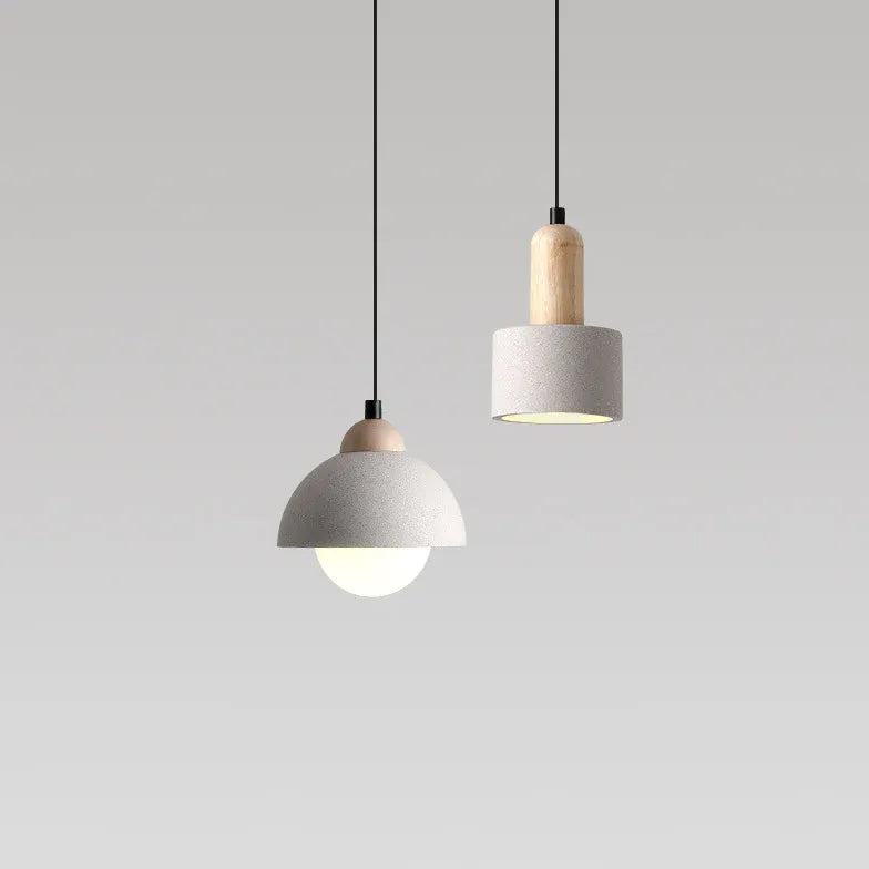 Half Ball Bedroom Modern Pendant Light