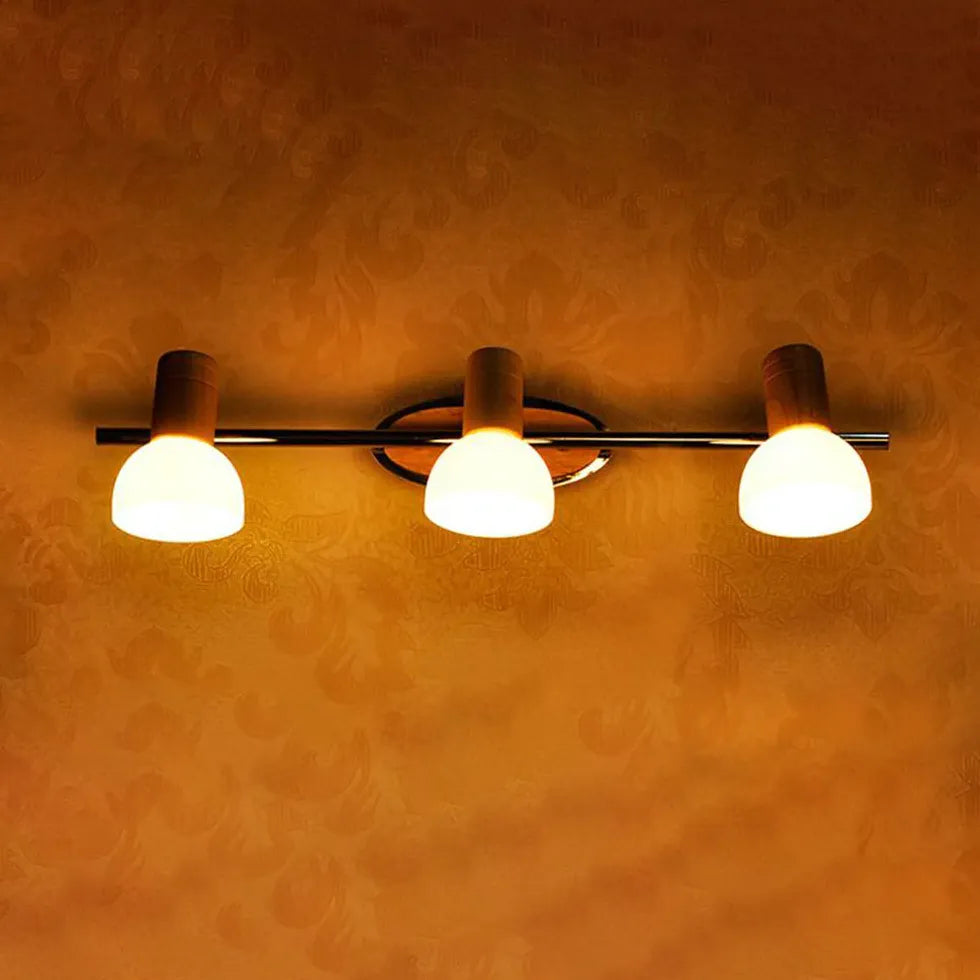 Natural Style Spot Wooden Wall Lights