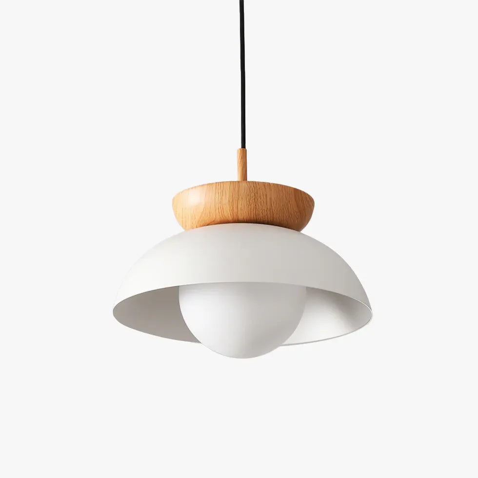 Double Hemisphere LED Modern Pendant Light