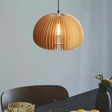 Scallop Balls Kitchen Wooden Pendant Light