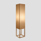 Rectangular Fabric Modern Floor Lamp