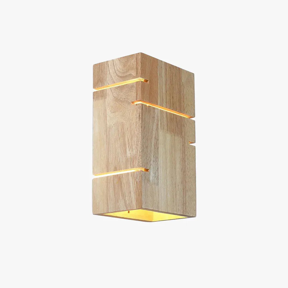 oak wall lights indoor led