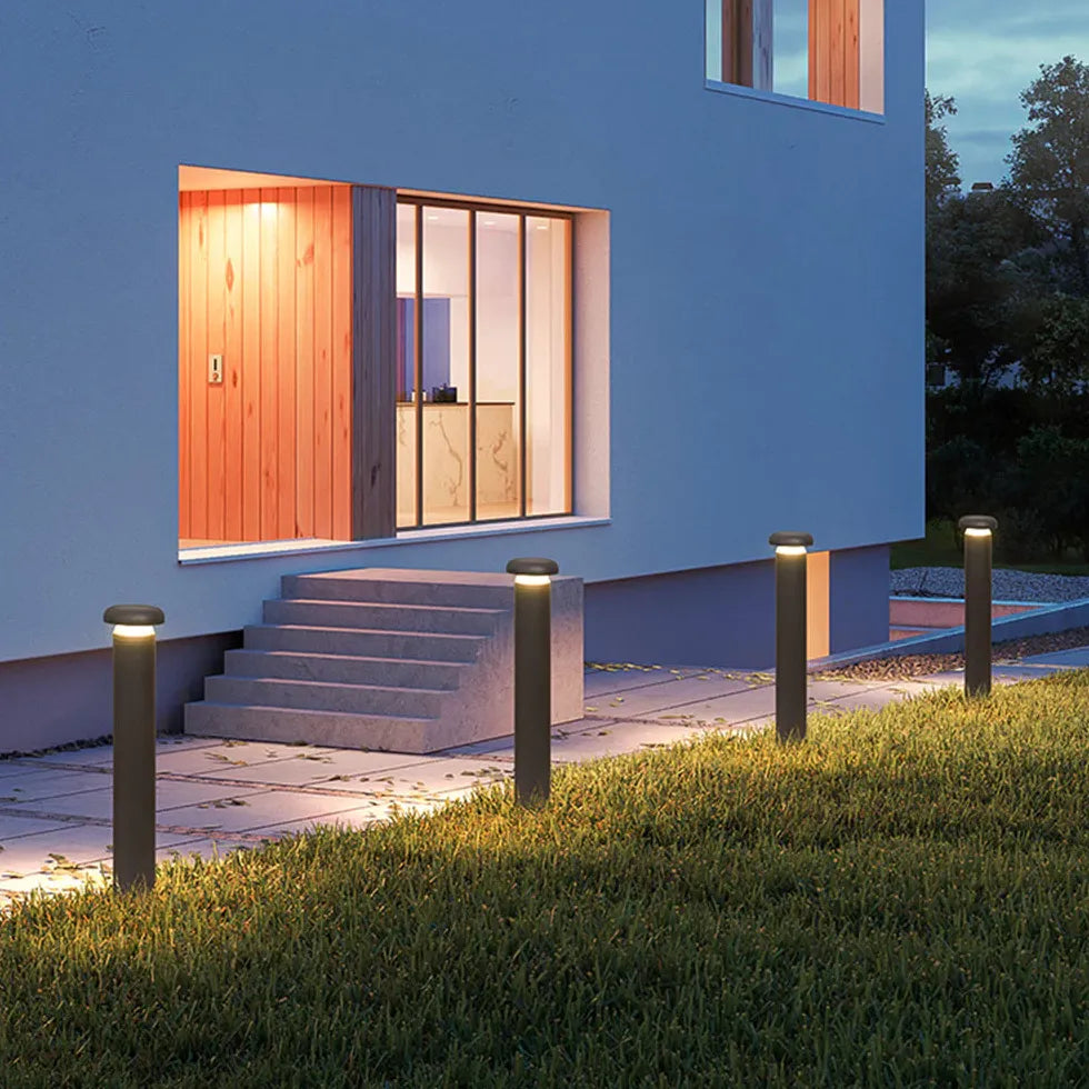 Contemporary LED Pathway Outdoor Bollard Lights