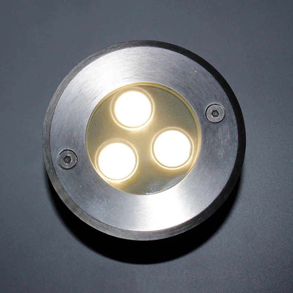 Stainless Steel Round LED Ground Outdoor Lights