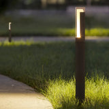 Square Acrylic Solar Bollard Lights