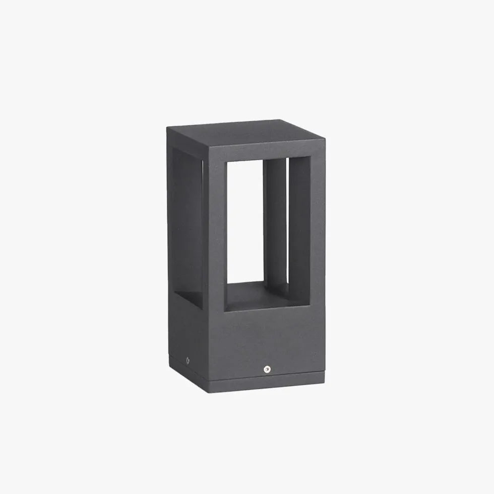 Rectangular with Sensor Garden Bollard Lights