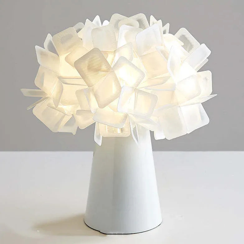 PVC Flower Art Style Table Lamp