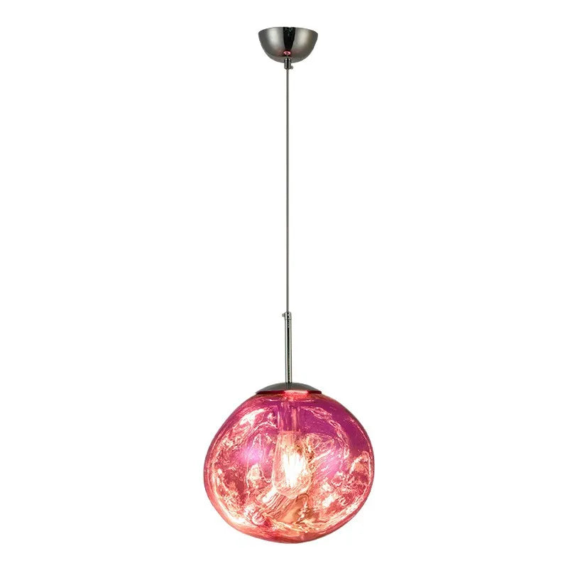 Modern Lava Glass Pendant Light for Dining Room
