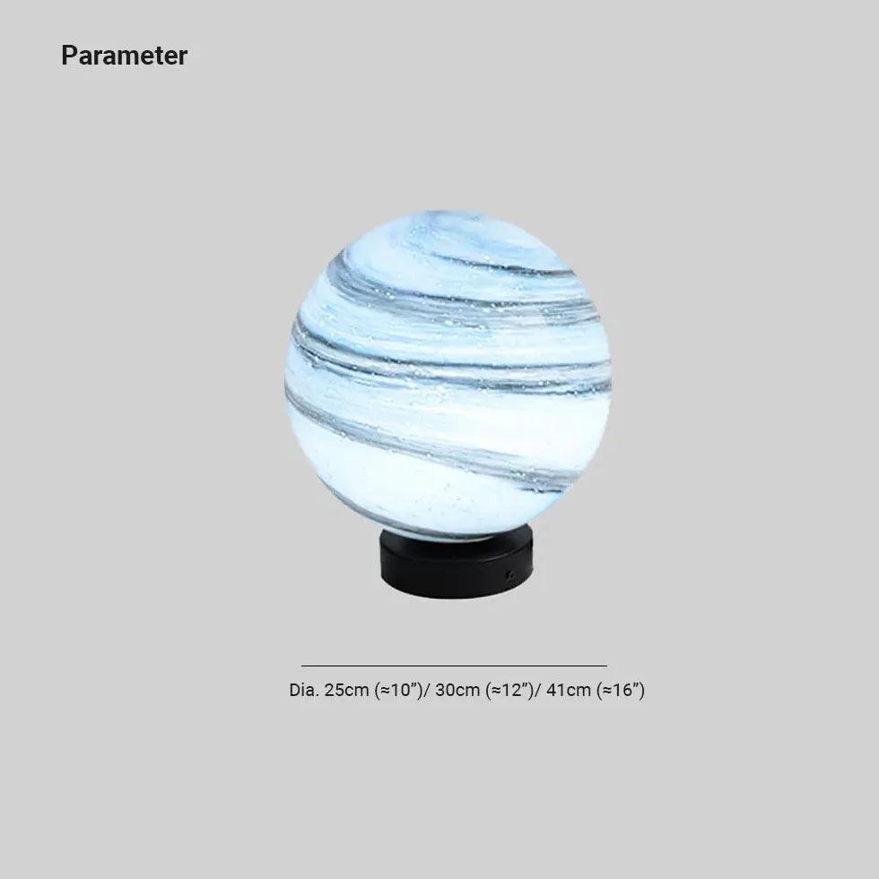 Outdoor Waterproof Globe Pillar Light