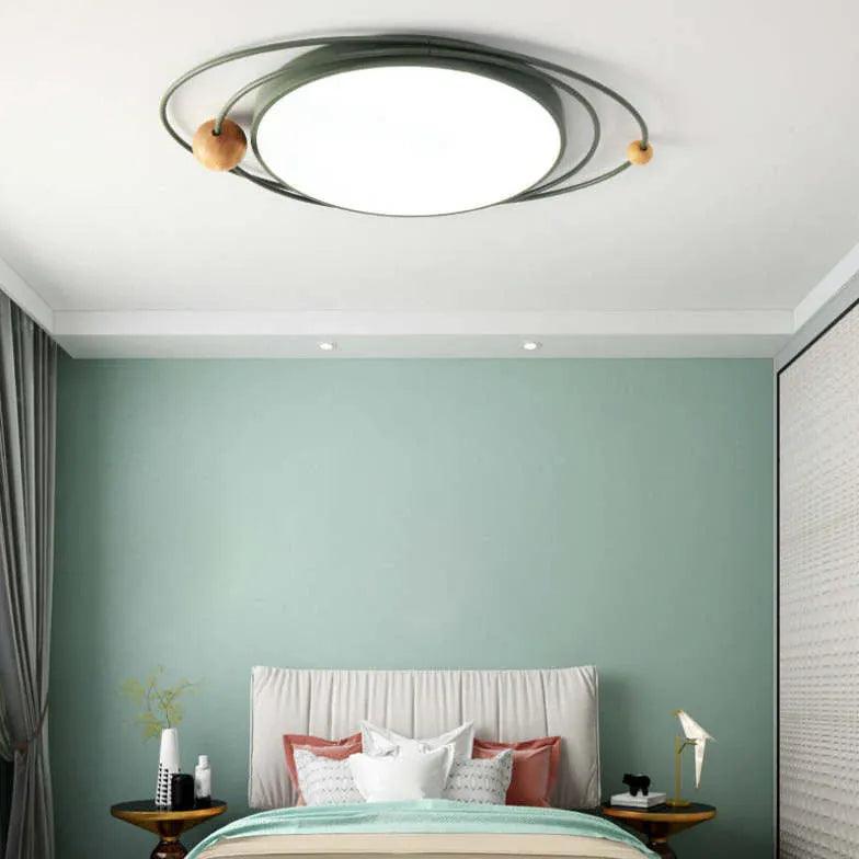 Wooden Starry Ceiling Light for Children's Room