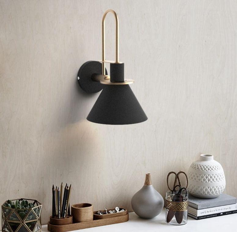 Horn Modern Wall Lights for Bedroom