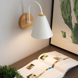 Simple Curved Industrial Black Wall Lights
