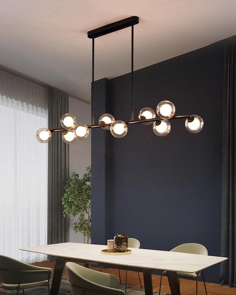 Nordic Dining Room Multi Glass Pendant Lighting