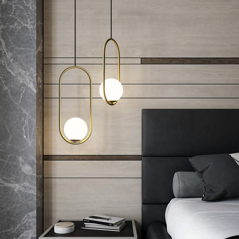 Modern Nordic Glass Pendant Lights