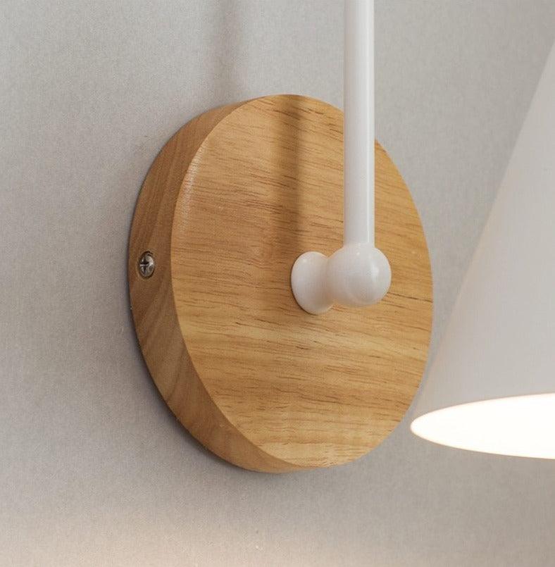 Simple Curved Industrial Black Wall Lights