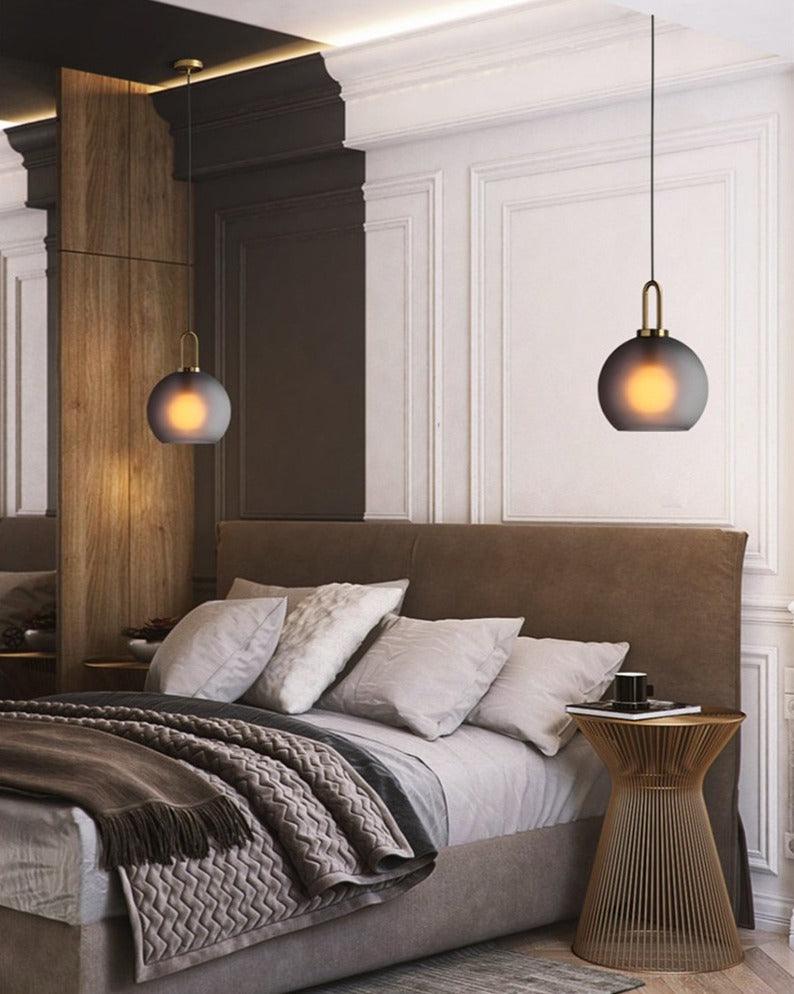Nordic Global Clear Glass Pendant Light Fixture