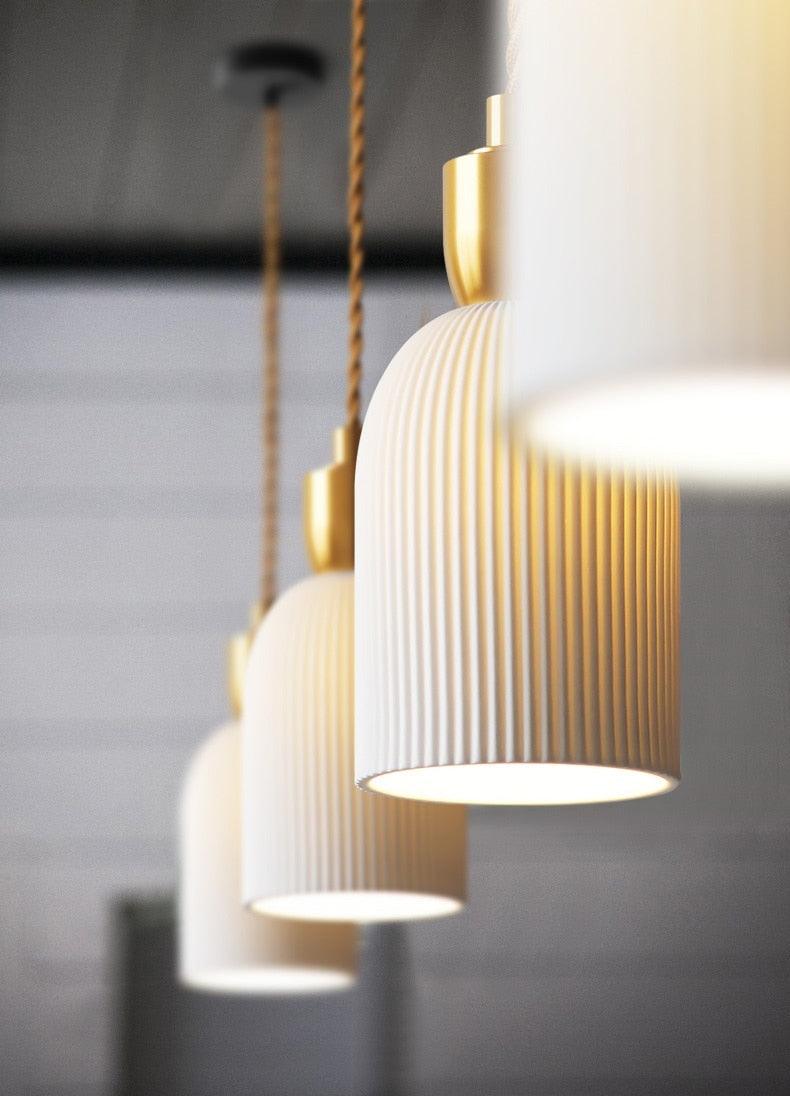 Modern Ceramic Pendant Light for Dining Room