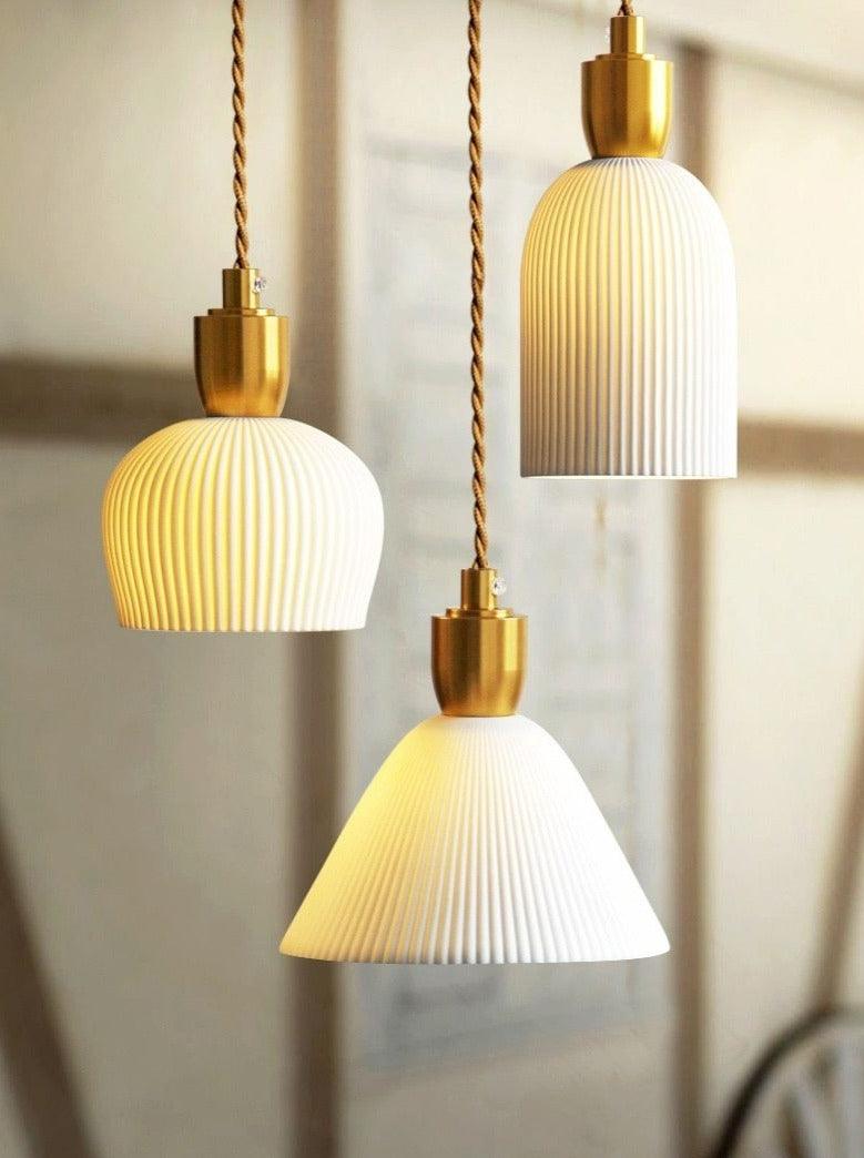 Modern Ceramic Pendant Light for Dining Room