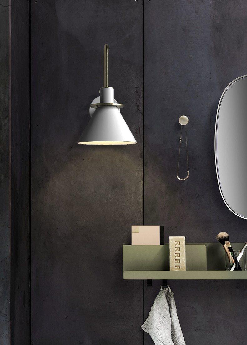 Horn Modern Wall Lights for Bedroom