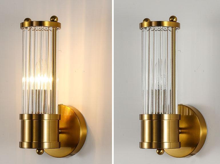 Luxury Glass Up and Down Wall Lights