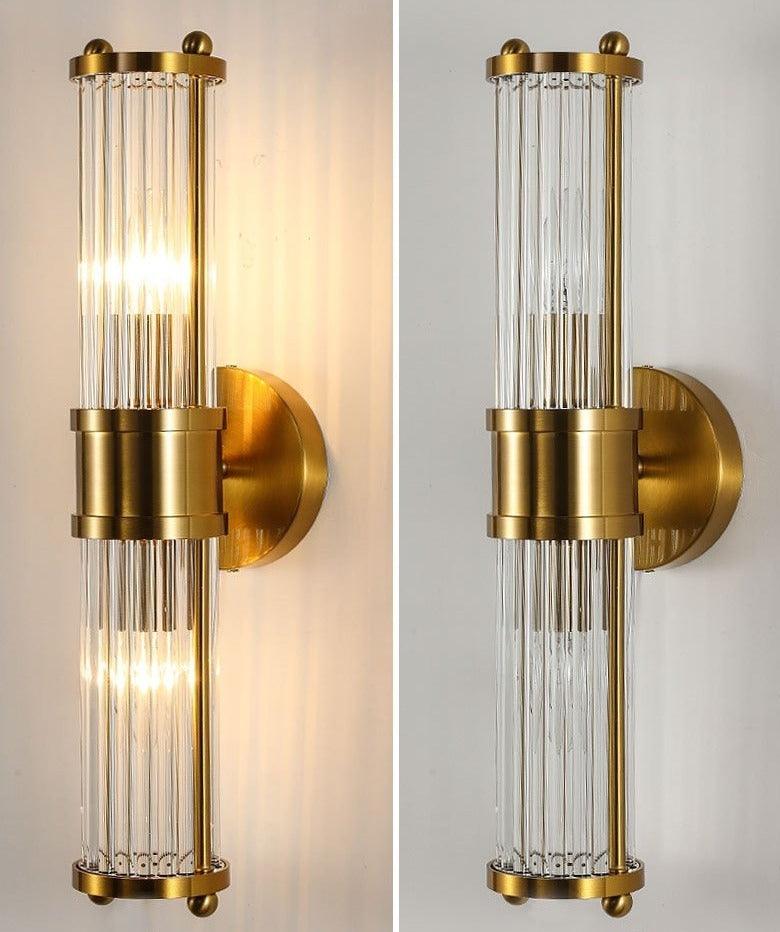 Luxury Glass Up and Down Wall Lights