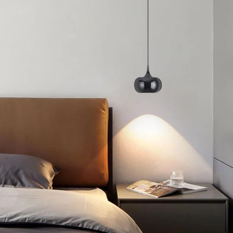 Pumpkin Hanging Bedroom Modern Pendant Light - Clowas