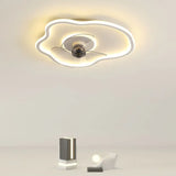 Irregular Shape Ceiling Fan with Light