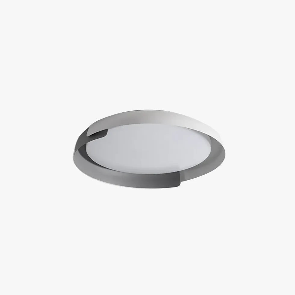 Dual-Tone Round Ceiling Light for Bedroom