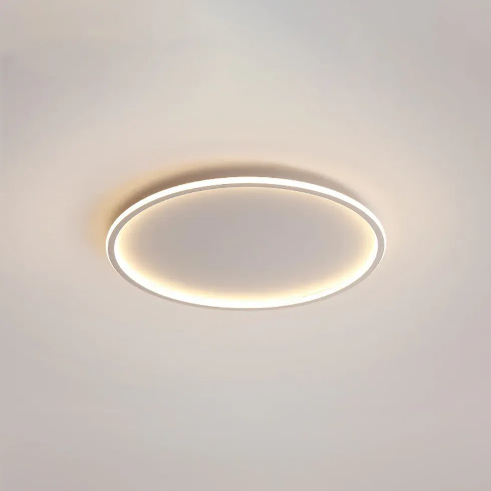 Ring-Shaped Modern Bedroom Flush Ceiling Lights