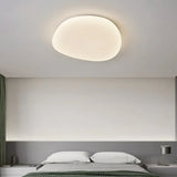 Irregular for Bedroom White Flush Ceiling Lights