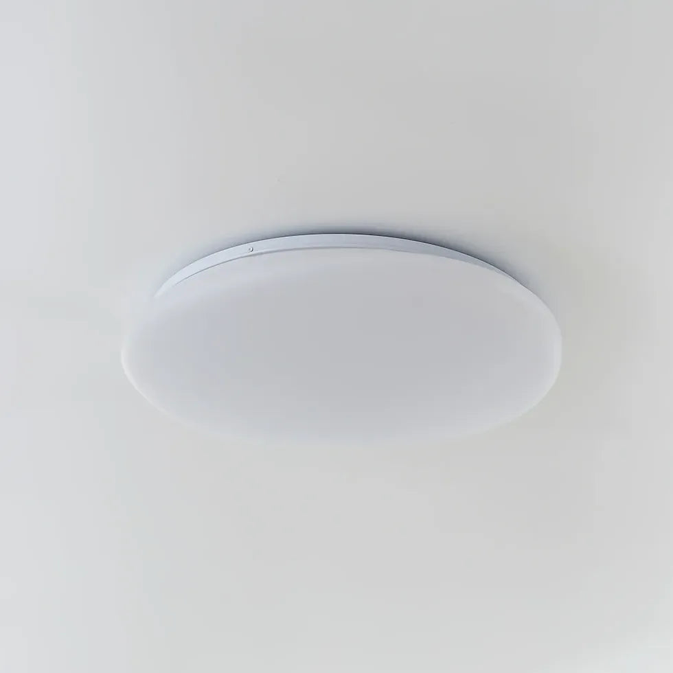 Irregular for Bedroom White Flush Ceiling Lights