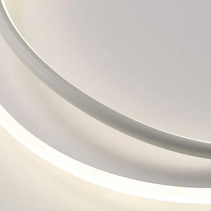 Circular Light Strip Modern Flush Ceiling Lights