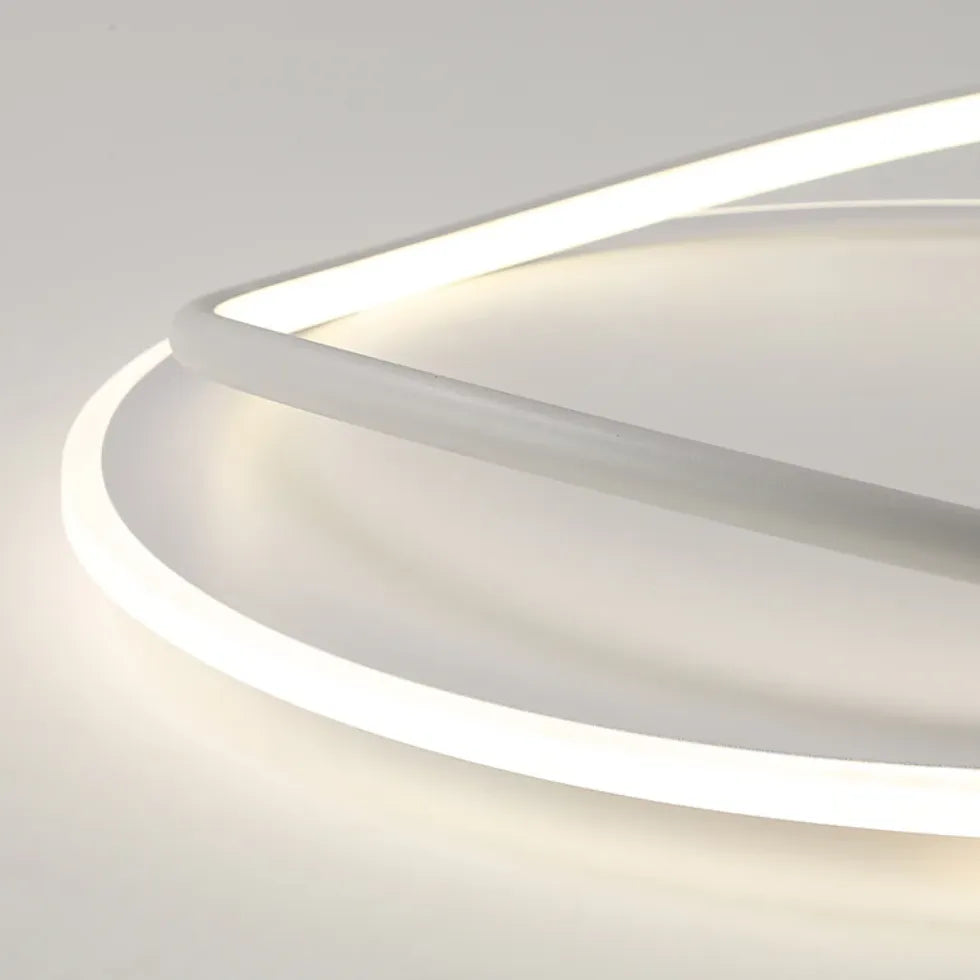 Circular Light Strip Modern Flush Ceiling Lights