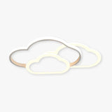 White Modern Cloud Ceiling Light For Kids Room